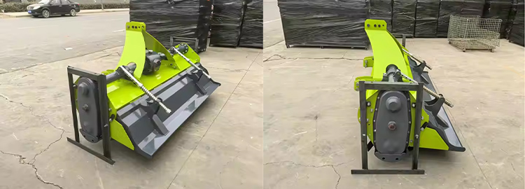 Tractor-Mounted Rotary Tiller